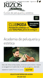 Mobile Screenshot of cursosformacionpeluqueria.com